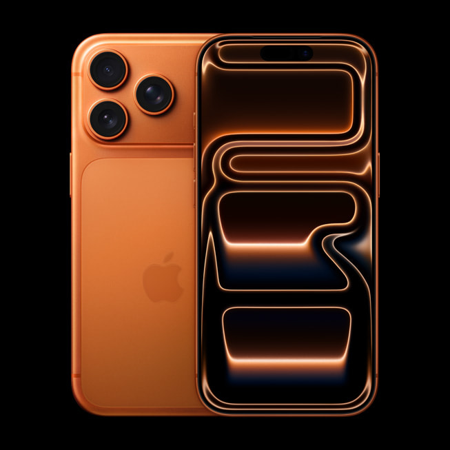 iPhone 17 Pro — vista frontal e traseira